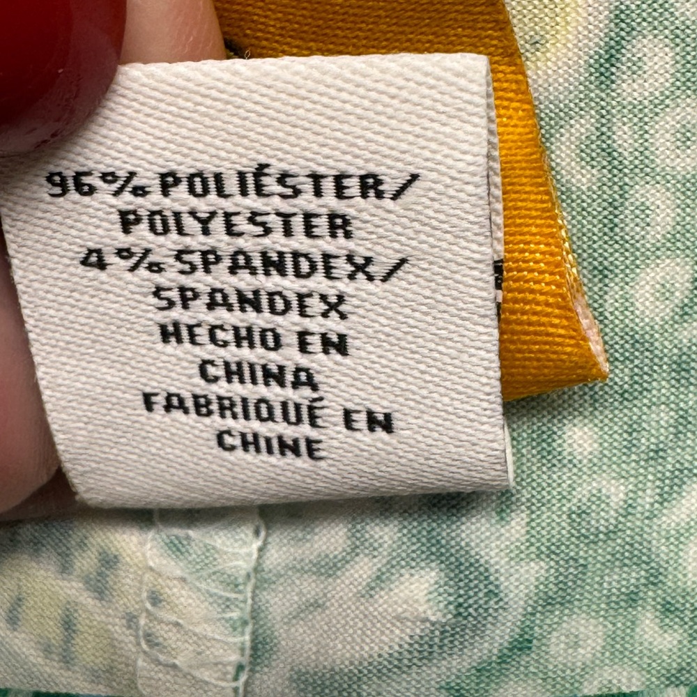 Ruby Rd. Green and White Patterned floral dress. … - image 5